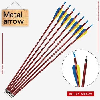 3/6/12pcs Aluminum Alloy Hunting Arrows 31in Replaceable Arrowhead For Recurve Compound Bow Outdoor Shooting Archery Accessories
3/6/12pcs Aluminum Alloy Hunting Arrows 31in Replaceable Arrowhead For Recurve Compound Bow Outdoor Shooting Archery Accessories