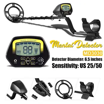 

MD3030 Professional Underground Metal Detector Gold Detectors LCD Display Sound Mode Treasure Hunter Tracker Finder Sensitivity