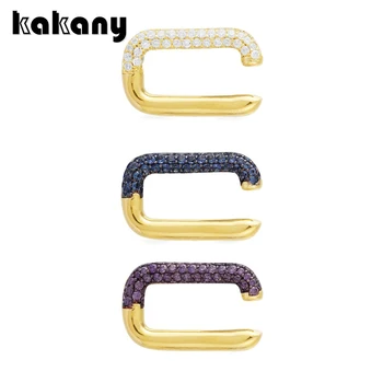 KAKANY 2020 High Quality Fashion Single Rectangular Earring Zircon Geometric Sliding Ear Bone Clip Ladies High Jewellery
KAKANY 2020 High Quality Fashion Single Rectangular Earring Zircon Geometric Sliding Ear Bone Clip Ladies High Jewellery
