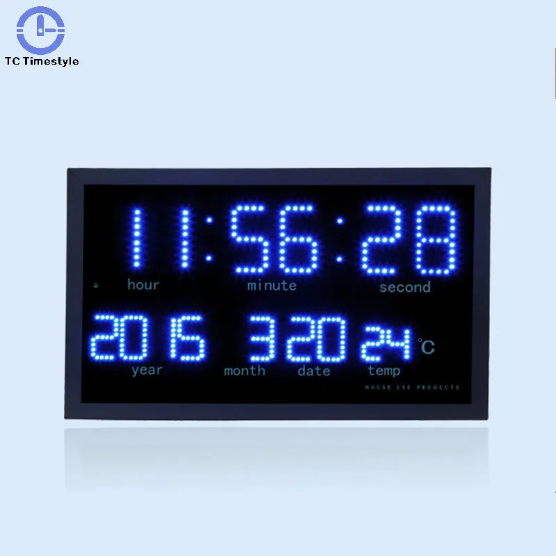 Led Electronic Wall Clock Perpetual Calendar Clocks Thermometer Hd Large Screen Home Desktop Odern Design Minimalist Bedroom
Led Electronic Wall Clock Perpetual Calendar Clocks Thermometer Hd Large Screen Home Desktop Odern Design Minimalist Bedroom