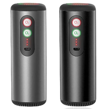 2 Set Mini Ozone Generator Deodorizer Air Purifier USB Rechargeable for Office Car Room, Gray & Black
2 Set Mini Ozone Generator Deodorizer Air Purifier USB Rechargeable for Office Car Room, Gray & Black