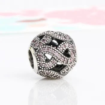 Original 925 Sterling Silver Bead Infinite Pink With Crystal Beads Fit Pandora Women Bracelet & Necklace Diy Jewelry
Original 925 Sterling Silver Bead Infinite Pink With Crystal Beads Fit Pandora Women Bracelet & Necklace Diy Jewelry