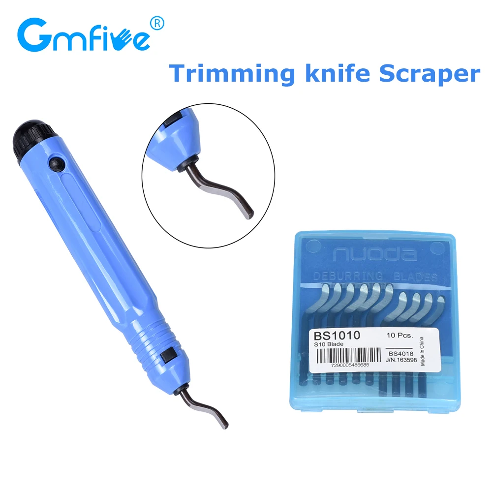 GmFive Trimming knife Scraper Burr Handle Tool PLA ABS PETG Fixed Handle Plastic Burr Pocket Knife NB1100 Scraper Head Cutter 
GmFive Trimming knife Scraper Burr Handle Tool PLA ABS PETG Fixed Handle Plastic Burr Pocket Knife NB1100 Scraper Head Cutter
