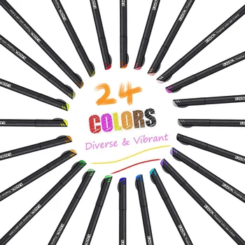 Art Markers FineLiner Sketch Needle Hand Drawing Water-Based Graffiti 24 Colors Fine Line Hook Drawing Pen School Art Supplies
Art Markers FineLiner Sketch Needle Hand Drawing Water-Based Graffiti 24 Colors Fine Line Hook Drawing Pen School Art Supplies