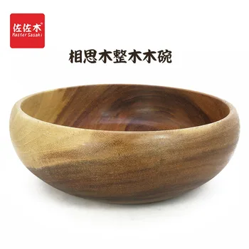 Whole wood acacia wood Western-style solid wood continental flat bowl salad bowl cold bowl mixing bowl fruit bowl kneading bowl 
Whole wood acacia wood Western-style solid wood continental flat bowl salad bowl cold bowl mixing bowl fruit bowl kneading bowl