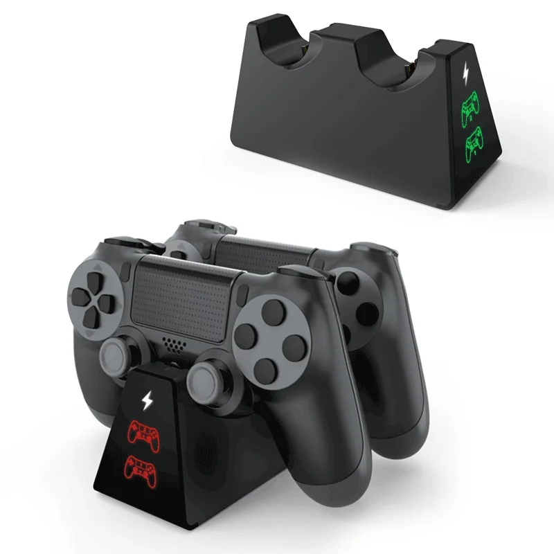 For SONY PlayStation 4 PS4 PRO Slim Accessories Dual Controller Fast Charging Dock LED Display Gamepad Charger Holder Stand Base
For SONY PlayStation 4 PS4 PRO Slim Accessories Dual Controller Fast Charging Dock LED Display Gamepad Charger Holder Stand Base