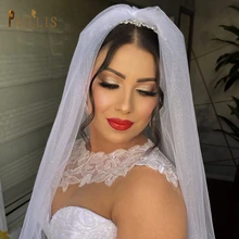 B63 Two-Layer Short Wedding Veil Shiny Veil Elbow length Sparkly Bling Bling Bridal Veil With Comb Sequined Beads Wedding Veils
B63 Two-Layer Short Wedding Veil Shiny Veil Elbow length Sparkly Bling Bling Bridal Veil With Comb Sequined Beads Wedding Veils