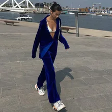 Pants Sets Womens Outfits Dressed Two Piece Set Party Free Shipping Elegant Femme Korean Fashion Set Solid Color Office Clothing
Pants Sets Womens Outfits Dressed Two Piece Set Party Free Shipping Elegant Femme Korean Fashion Set Solid Color Office Clothing