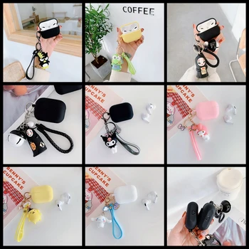 For AirPods Pro Case Cute Cartoon Dog Frog Bunny Pendant Earphone Case For AirPods 3 Fashion Soft Protect Cover For air pods pro
For AirPods Pro Case Cute Cartoon Dog Frog Bunny Pendant Earphone Case For AirPods 3 Fashion Soft Protect Cover For air pods pro