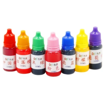 7 Pcs/set 10ml Food Grade DIY Hand-Made Dyeing Pigment Slime Crystal Mud Colorant Epoxy Crystal Pigment Drop Shipping
7 Pcs/set 10ml Food Grade DIY Hand-Made Dyeing Pigment Slime Crystal Mud Colorant Epoxy Crystal Pigment Drop Shipping