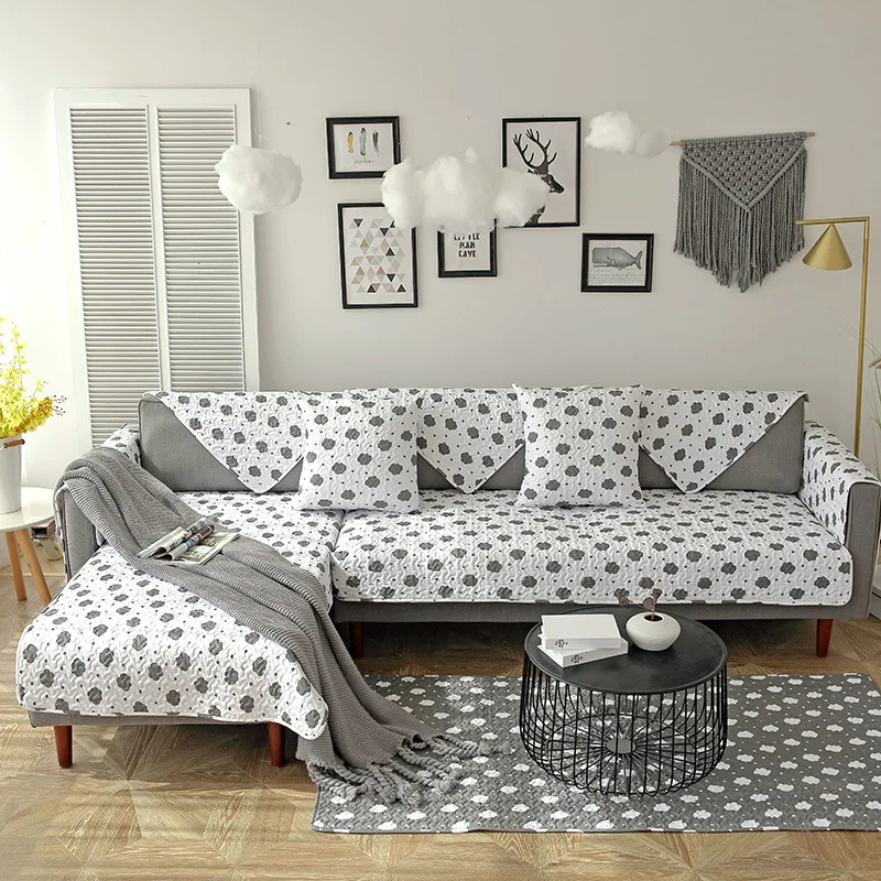 New Style Twill Cotton Printed Cloud Sofa Mat Minimalist Modern Four Seasons Anti-slip Sofa Cover Cover Towel
New Style Twill Cotton Printed Cloud Sofa Mat Minimalist Modern Four Seasons Anti-slip Sofa Cover Cover Towel