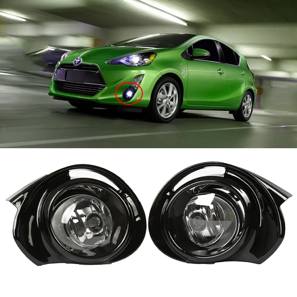 Magic ColorM Set Car Front Bumper Driving Lamp Fog Light Assembly For Toyota PriusC/Aqua 2015-2017 Halogen Fog Light Accessories
Magic ColorM Set Car Front Bumper Driving Lamp Fog Light Assembly For Toyota PriusC/Aqua 2015-2017 Halogen Fog Light Accessories
