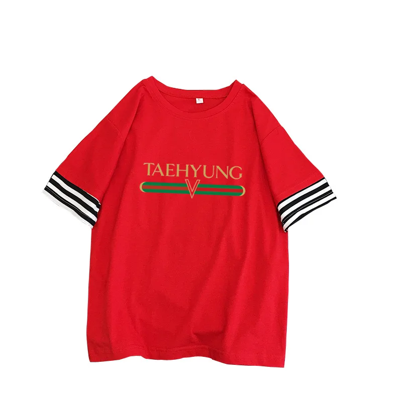 BTS Related Products Bulletproof Boys T-shirt Field jiu IFC Taiheng Celebrity Style Should Aid Short Sleeve T-shirt Joint Cotton
BTS Related Products Bulletproof Boys T-shirt Field jiu IFC Taiheng Celebrity Style Should Aid Short Sleeve T-shirt Joint Cotton