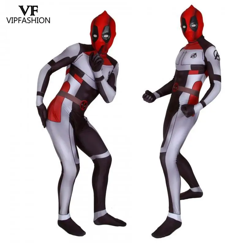 VIP FASHION The Avengers 4 Endgame Quantum Realm Deadpool Cosplay Costume Superhero Zentai Suits Adults Cosplay Clothing
VIP FASHION The Avengers 4 Endgame Quantum Realm Deadpool Cosplay Costume Superhero Zentai Suits Adults Cosplay Clothing