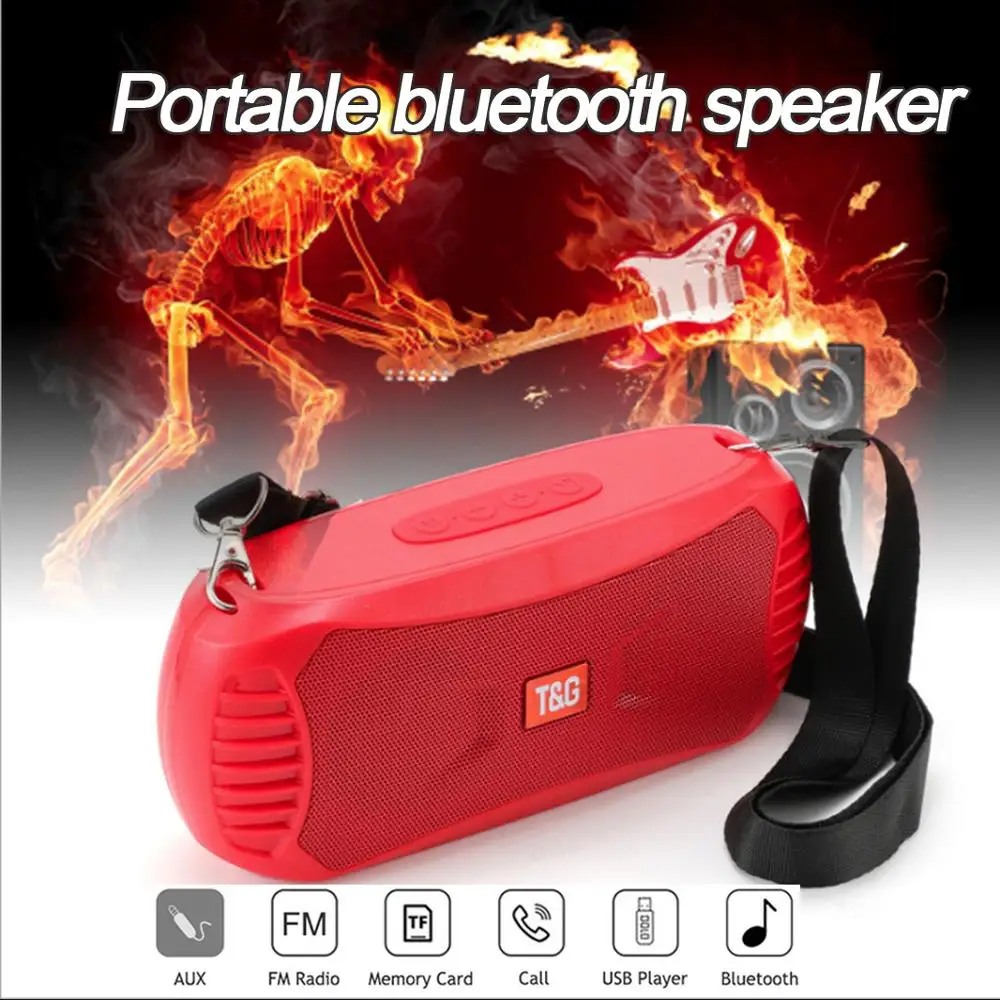 Portable speaker wireless bluetooth speaker TG539 Soundbar outdoor sports waterproof support TF card FM radio auxiliary input
Portable speaker wireless bluetooth speaker TG539 Soundbar outdoor sports waterproof support TF card FM radio auxiliary input