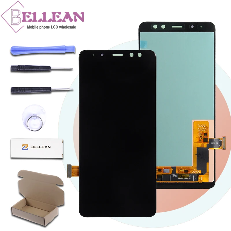 HH Promotion A530 Lcd For Samsung Galaxy A8 2018 Lcd Touch Screen Panel Glass Digitizer Assembly A530F A530N Display With Tools
HH Promotion A530 Lcd For Samsung Galaxy A8 2018 Lcd Touch Screen Panel Glass Digitizer Assembly A530F A530N Display With Tools