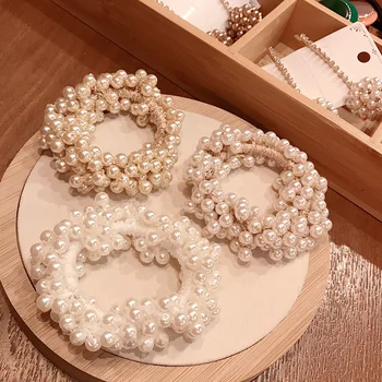 2020Korea Dongdaemun Same Hand-made Pearl Gold Thread High Elastic Hair Rope Net Red Hair Circle Wild Rubber Band Ball Head Rope
2020Korea Dongdaemun Same Hand-made Pearl Gold Thread High Elastic Hair Rope Net Red Hair Circle Wild Rubber Band Ball Head Rope