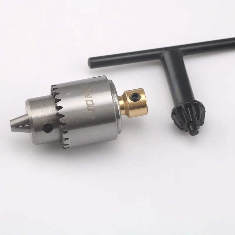 Three Euro JT0 Drill Chuck Micro Mini Electric Mill Chuck DIY Fine Grinding Chuck Motor Modification Small Electric Drill
Three Euro JT0 Drill Chuck Micro Mini Electric Mill Chuck DIY Fine Grinding Chuck Motor Modification Small Electric Drill