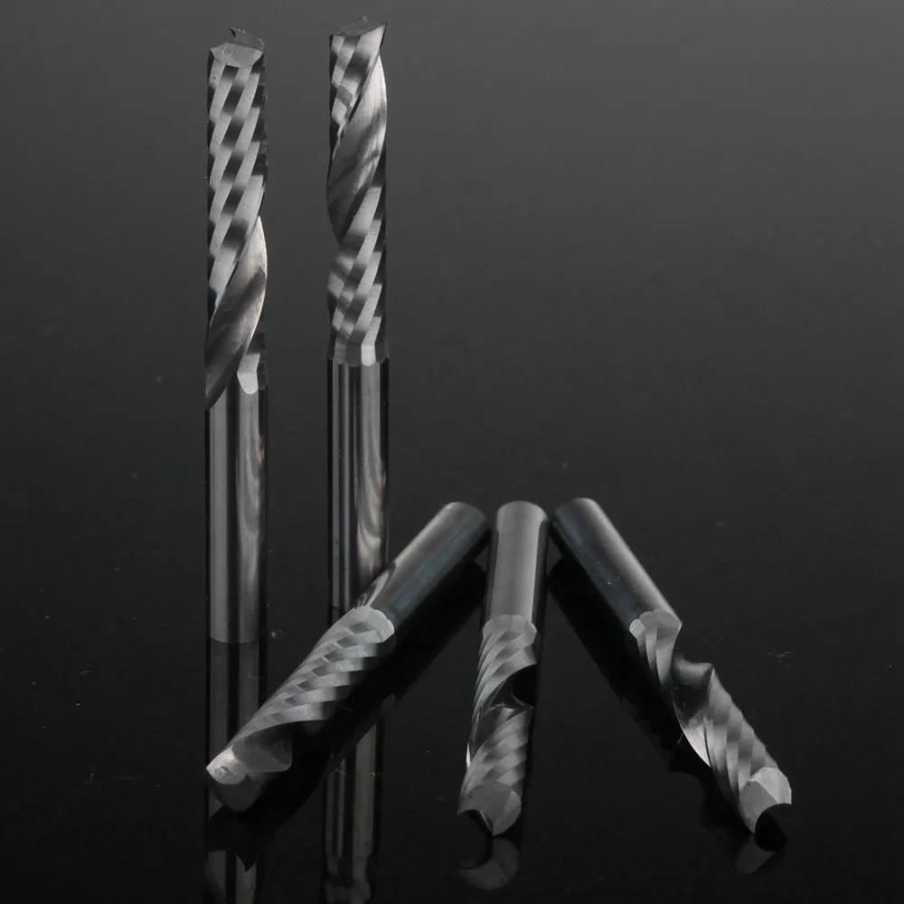 5pcs 6x32mm Single Flute Bit Carbide End Mill Set, CNC Router End Mills for Wood Cutter Milling
5pcs 6x32mm Single Flute Bit Carbide End Mill Set, CNC Router End Mills for Wood Cutter Milling