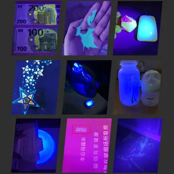 UV Flashlight Ultraviolet Ultra Violet Invisible Ink Marker Detection TorchLight Q0KF
UV Flashlight Ultraviolet Ultra Violet Invisible Ink Marker Detection TorchLight Q0KF