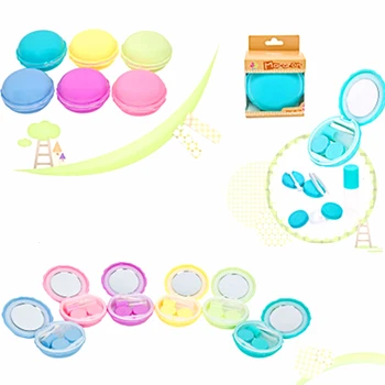 Hot Sale Round Contact Lenses Case Holder Portable Small Lovely Eyewear Soak Storage Case Travel Kit 
Hot Sale Round Contact Lenses Case Holder Portable Small Lovely Eyewear Soak Storage Case Travel Kit