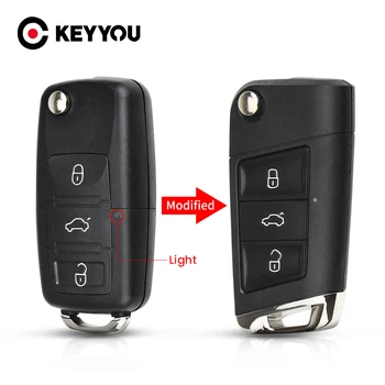 KEYYOU Uncut/Cut Blade 3 Buttons Folding Flip Remote Key Shell Cover for Volkswagen VW Golf 7 Jetta Passat Beetle Polo Bora
KEYYOU Uncut/Cut Blade 3 Buttons Folding Flip Remote Key Shell Cover for Volkswagen VW Golf 7 Jetta Passat Beetle Polo Bora