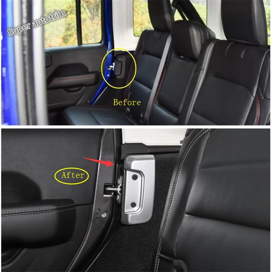 Lapetus Accessories Interior Inner Rear Seat Door Lock Buckle Frame Cover Trim ABS Fit For Jeep Wrangler JL 2018 - 2022 Colorful
Lapetus Accessories Interior Inner Rear Seat Door Lock Buckle Frame Cover Trim ABS Fit For Jeep Wrangler JL 2018 - 2022 Colorful