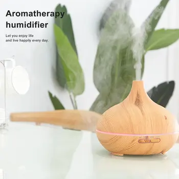 LED Wood Grain Aromatherapy Evaporator Humidifier Colorful Electric 300ml Aromatherapy Diffuser Machine With Remote Control
LED Wood Grain Aromatherapy Evaporator Humidifier Colorful Electric 300ml Aromatherapy Diffuser Machine With Remote Control