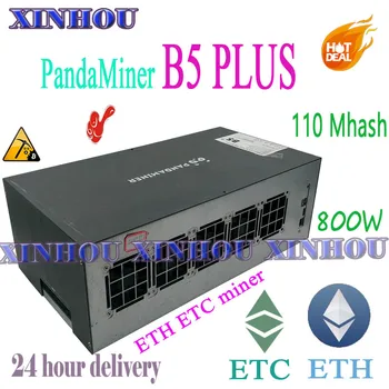 Used ETH ETC XMR ZEC miner PandaMiner B5 PLUS 110M 800W Ethereum mining Better than antminer E3 G2 B7 Innosilicon A10 T2T M20S
Used ETH ETC XMR ZEC miner PandaMiner B5 PLUS 110M 800W Ethereum mining Better than antminer E3 G2 B7 Innosilicon A10 T2T M20S