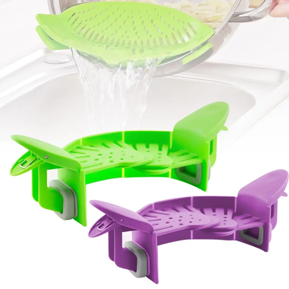 Retractable Pot Strainer Clip Pot Filter Clip-on Noodle Draining Pot Filter Clip Kitchen Tools Foldable Pasta Drainer Colanders
Retractable Pot Strainer Clip Pot Filter Clip-on Noodle Draining Pot Filter Clip Kitchen Tools Foldable Pasta Drainer Colanders