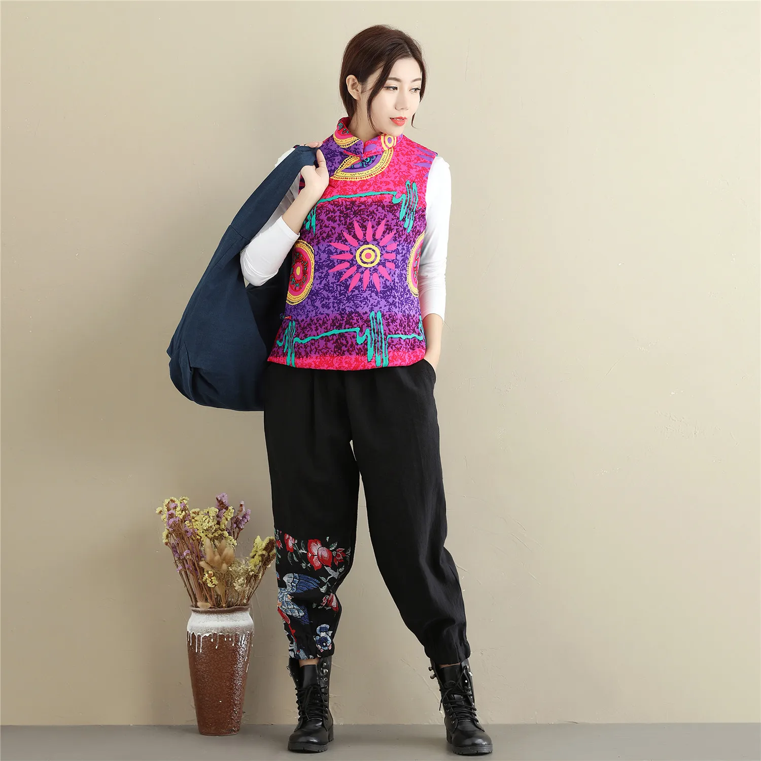 2019 New Style Linen Dumplings Type Zipper Internal Stash Pocket Shoulder Bag Linen Bag Chinese-style MEN'S AND WOMEN'S Handbags
2019 New Style Linen Dumplings Type Zipper Internal Stash Pocket Shoulder Bag Linen Bag Chinese-style MEN'S AND WOMEN'S Handbags