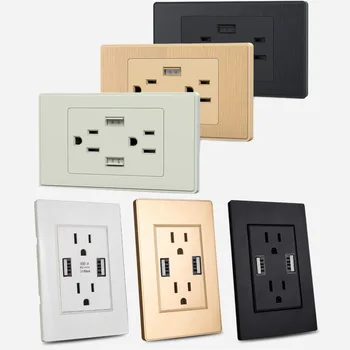 Wall Switch Power Strip USB Charger Fast Charge 5V 2.1A for Electrical Outlet Plug Socket
Wall Switch Power Strip USB Charger Fast Charge 5V 2.1A for Electrical Outlet Plug Socket