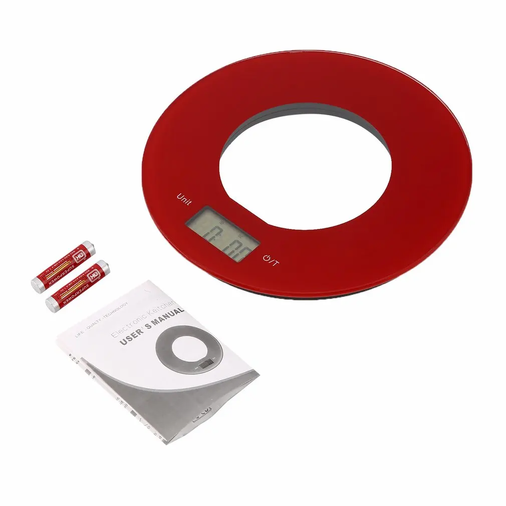 Ultra-thin Electronic Kitchen Scale Precise Scale with Touch Button Tare Function for Health & Beauty Life
Ultra-thin Electronic Kitchen Scale Precise Scale with Touch Button Tare Function for Health & Beauty Life
