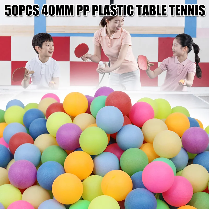 40mm Table Tennis Balls 2.4g Random Colours 50pcs for Games Entertainment Table Tennis Training Balls Indoor Outdoor Sports
40mm Table Tennis Balls 2.4g Random Colours 50pcs for Games Entertainment Table Tennis Training Balls Indoor Outdoor Sports