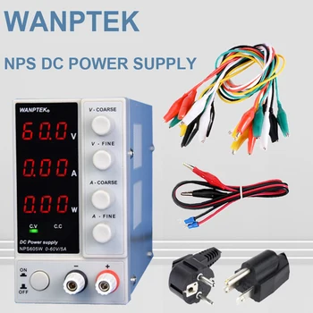 NPS306W/605W/3010W/1203W Mini Switching Regulated Adjustable DC Power Supply with power display 30V6A/60V10A 0.1V/0.01A/0.01W
NPS306W/605W/3010W/1203W Mini Switching Regulated Adjustable DC Power Supply with power display 30V6A/60V10A 0.1V/0.01A/0.01W