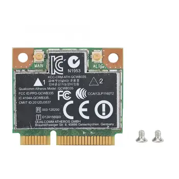 QCWB335 150Mbps 2.4G Wireless Network Card Bluetooth 4.0 with MINI PCI-E Interface for HP ProBook 450 150M Wireless Network Card
QCWB335 150Mbps 2.4G Wireless Network Card Bluetooth 4.0 with MINI PCI-E Interface for HP ProBook 450 150M Wireless Network Card