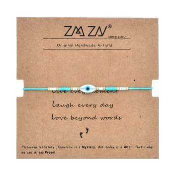 ZMZY Bohemian Rope Chain Turkish Evil Eye Bracelet MIYUKI Beads Shell Charm Bracelets For Women Boho Bileklik Party Jewelry Gift
ZMZY Bohemian Rope Chain Turkish Evil Eye Bracelet MIYUKI Beads Shell Charm Bracelets For Women Boho Bileklik Party Jewelry Gift