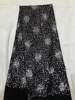 2020 high quality sequence French Nigerian sequins net lace,African tulle mesh sequence lace fabric for dress 5yards/lot
2020 high quality sequence French Nigerian sequins net lace,African tulle mesh sequence lace fabric for dress 5yards/lot