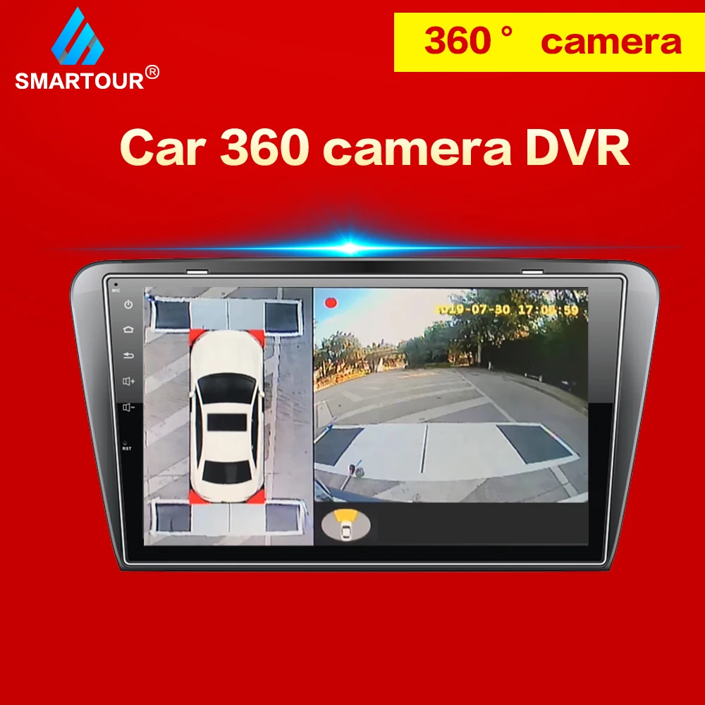 Smartour HD 2D car 360 camera Parking Surround View System Driving With Bird View Panorama System 4 Car Camera Car DVR
Smartour HD 2D car 360 camera Parking Surround View System Driving With Bird View Panorama System 4 Car Camera Car DVR