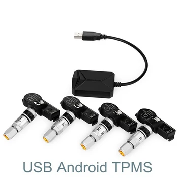 USB Android TPMS Tire Pressure Monitor Android Navigation Tire Pressure Monitoring Alarm System Car Accessories
USB Android TPMS Tire Pressure Monitor Android Navigation Tire Pressure Monitoring Alarm System Car Accessories