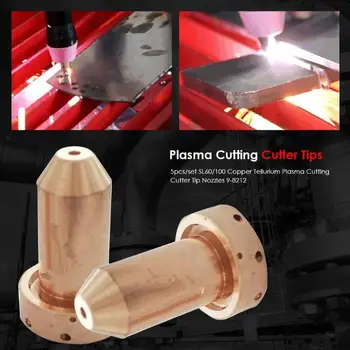 5pcs 9-8212 Consumables Plasma Cutting Tips Excellent Imported Copper Tellurium Cutter Retaining Cap Welding Nozzle
5pcs 9-8212 Consumables Plasma Cutting Tips Excellent Imported Copper Tellurium Cutter Retaining Cap Welding Nozzle