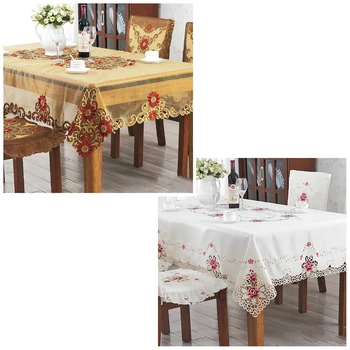 European style Embroidery Table Cloth Rectangle Table Cover Home Wedding Birthday Party Tablecloth Home Textile
European style Embroidery Table Cloth Rectangle Table Cover Home Wedding Birthday Party Tablecloth Home Textile