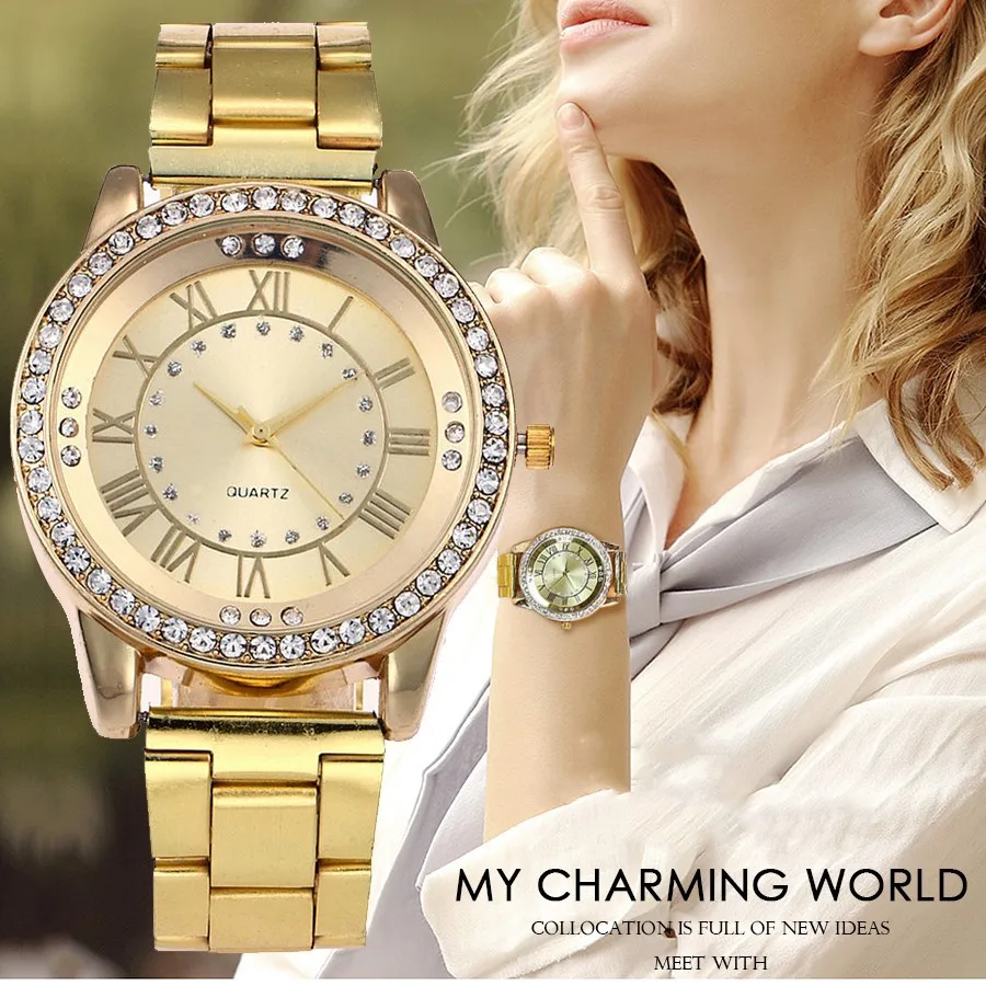 2020 Ladies Watch Geneva Watch Style Steel Band Inlaid Diamond Watch Roman Lite Watch High-end Watch Fashion Watch Ladies
2020 Ladies Watch Geneva Watch Style Steel Band Inlaid Diamond Watch Roman Lite Watch High-end Watch Fashion Watch Ladies