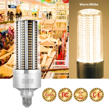Corn Lamp E27 LED Candle Light AC 100-277V High Power Corn Bulb LED E39 Chandelier Ampoule 200W Intelligent Lamp For Warehouse
Corn Lamp E27 LED Candle Light AC 100-277V High Power Corn Bulb LED E39 Chandelier Ampoule 200W Intelligent Lamp For Warehouse