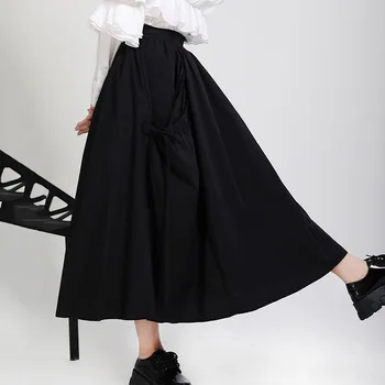 Street Style Fashion Skirts Women's 2020 New Female Stylish Design with Big Pockets Elastic Waist A-line Skirt Black/White
Street Style Fashion Skirts Women's 2020 New Female Stylish Design with Big Pockets Elastic Waist A-line Skirt Black/White