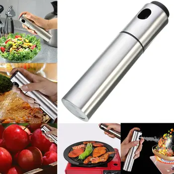 BBQ Olive Spray Bottle Portable Stainless Steel Pump Spray Fine Barbecue Bottle Olive Pot Oil Sprayer Kitchen Cooking Tool
BBQ Olive Spray Bottle Portable Stainless Steel Pump Spray Fine Barbecue Bottle Olive Pot Oil Sprayer Kitchen Cooking Tool