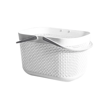 Portable Storage Basket Kitchen Wash Hanging Storage Basket Bathroom Toiletries Towel Laundry Basket Desktop Cosmetic Holder 
Portable Storage Basket Kitchen Wash Hanging Storage Basket Bathroom Toiletries Towel Laundry Basket Desktop Cosmetic Holder