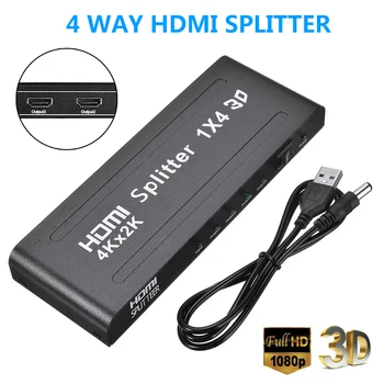 New Arrival 1pc 4 Way HDMI Splitter 1 Input 4 Output 1080P USB HUB For HDTV SKY Box PS3 Xbox 
New Arrival 1pc 4 Way HDMI Splitter 1 Input 4 Output 1080P USB HUB For HDTV SKY Box PS3 Xbox