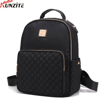 Kunzite Female Backpack Preppy Style Nylon Women Student Bag Black BackpackHigh Qulaity Shoulder Bags
Kunzite Female Backpack Preppy Style Nylon Women Student Bag Black BackpackHigh Qulaity Shoulder Bags