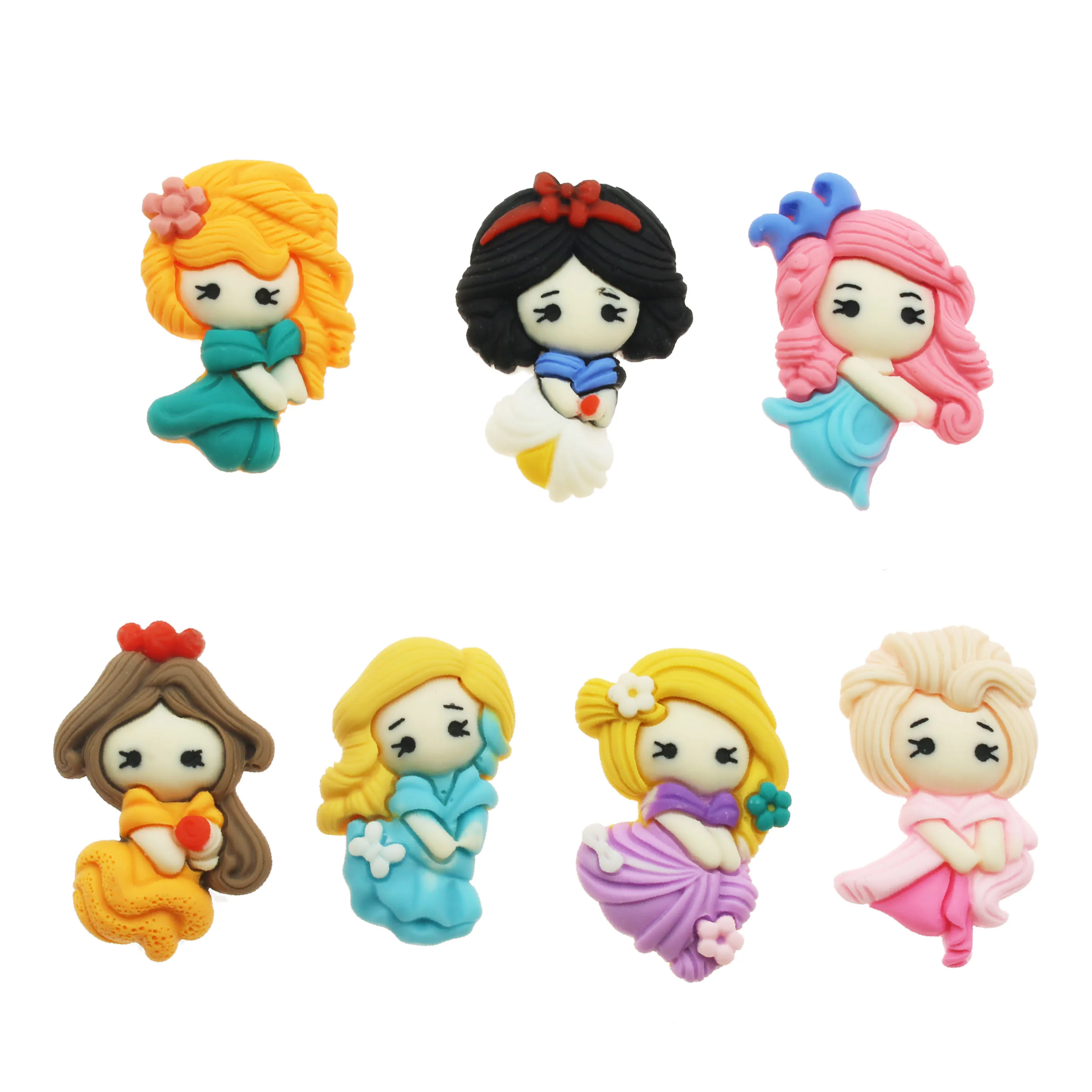 10pcs Charm Assorted Flat Back Resin Princesses Cute Girls Embellishments DIY Craft Making Flatbacks Phone Case Decors 2-3cm
10pcs Charm Assorted Flat Back Resin Princesses Cute Girls Embellishments DIY Craft Making Flatbacks Phone Case Decors 2-3cm